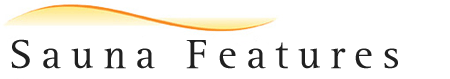 infrared sauna features